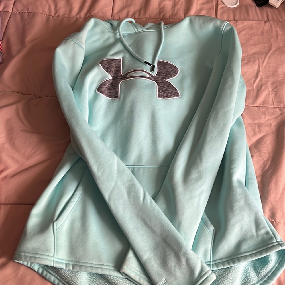Under armour blue hoodie